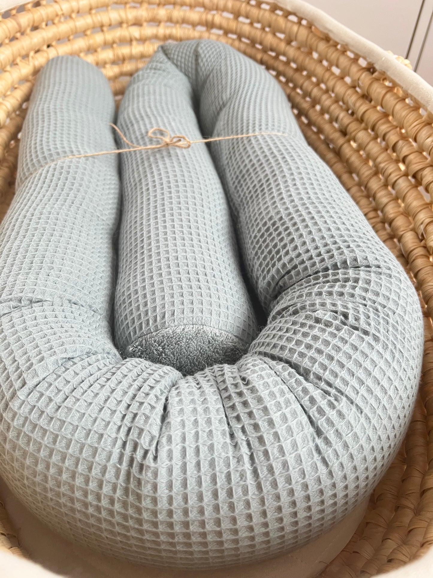 Bettschlange Wickeltischumrandung Uni, verschiedene Farben