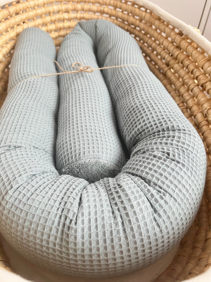 Bettschlange Wickeltischumrandung Uni, verschiedene Farben