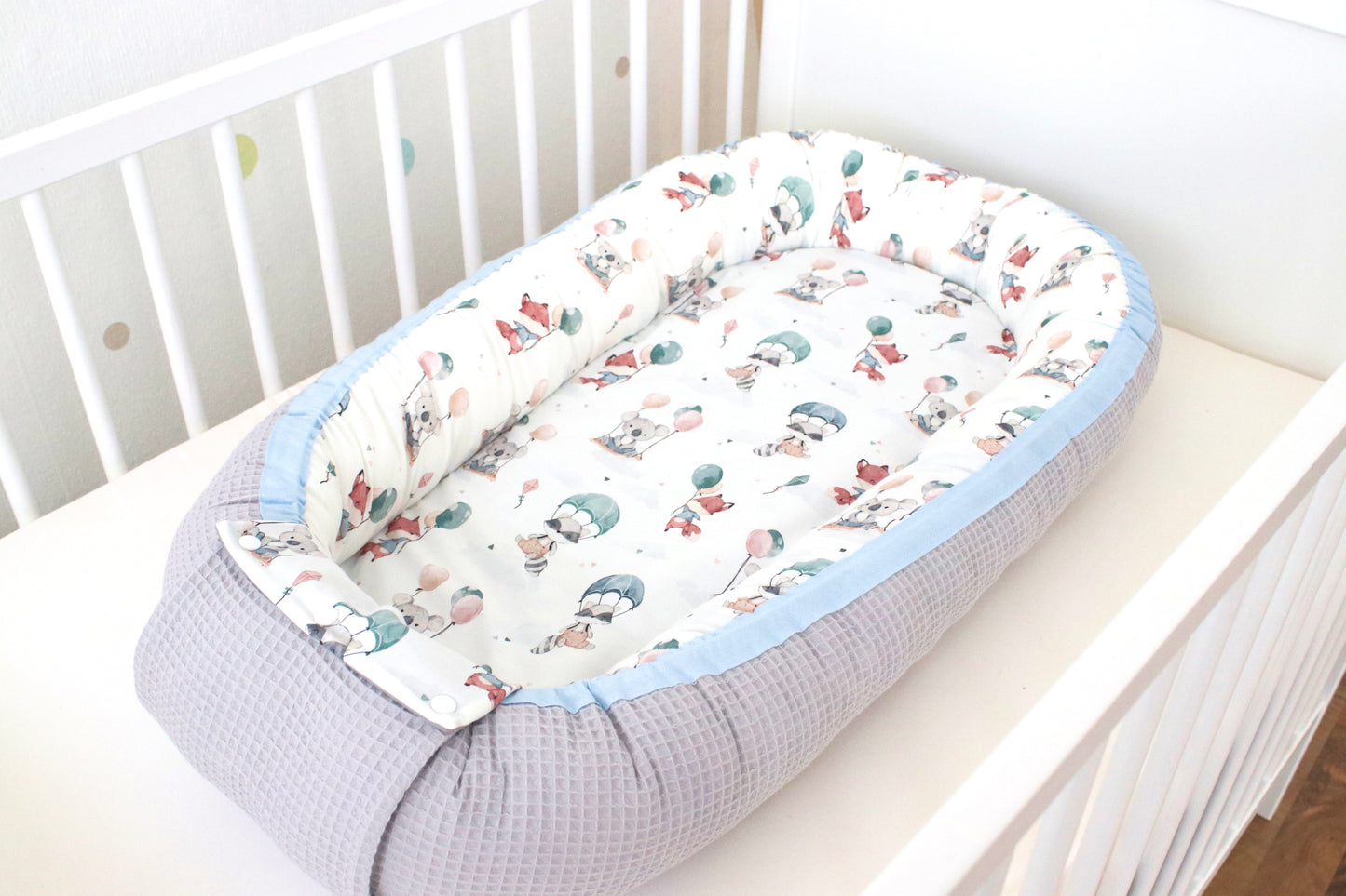 Nestchen „Tiere mit Luftballons“