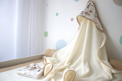 Kapuzenhandtuch  "Hase"