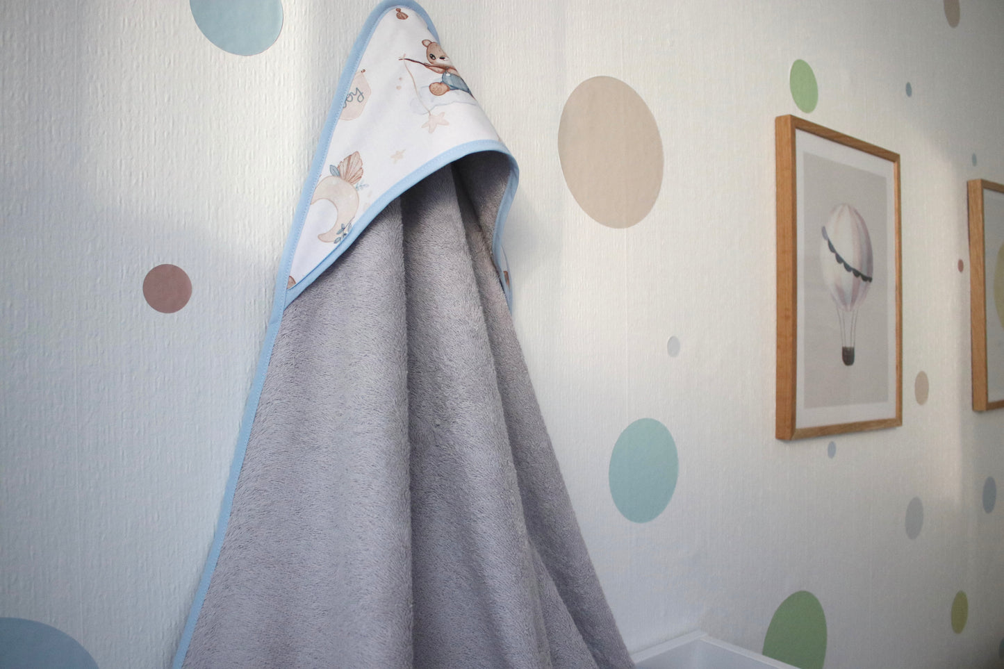 Geschenk Box "Kapuzenhandtuch Bär“