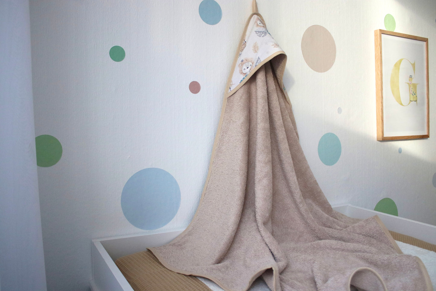 Kapuzenhandtuch  "Löwe"