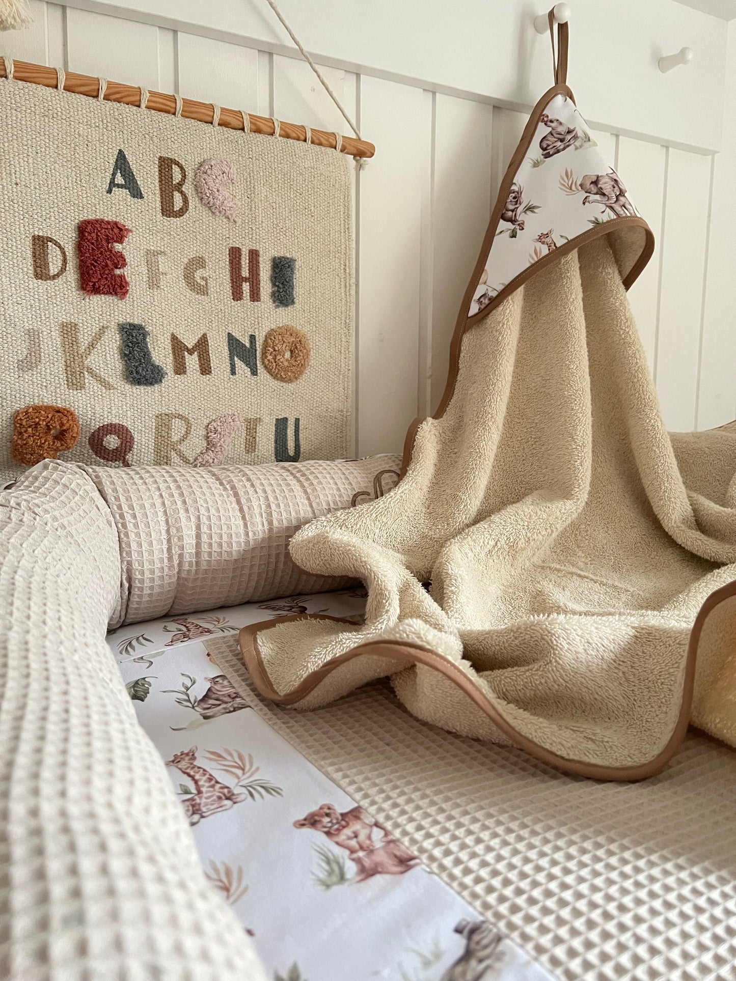 Kapuzenhandtuch  "Zoo"