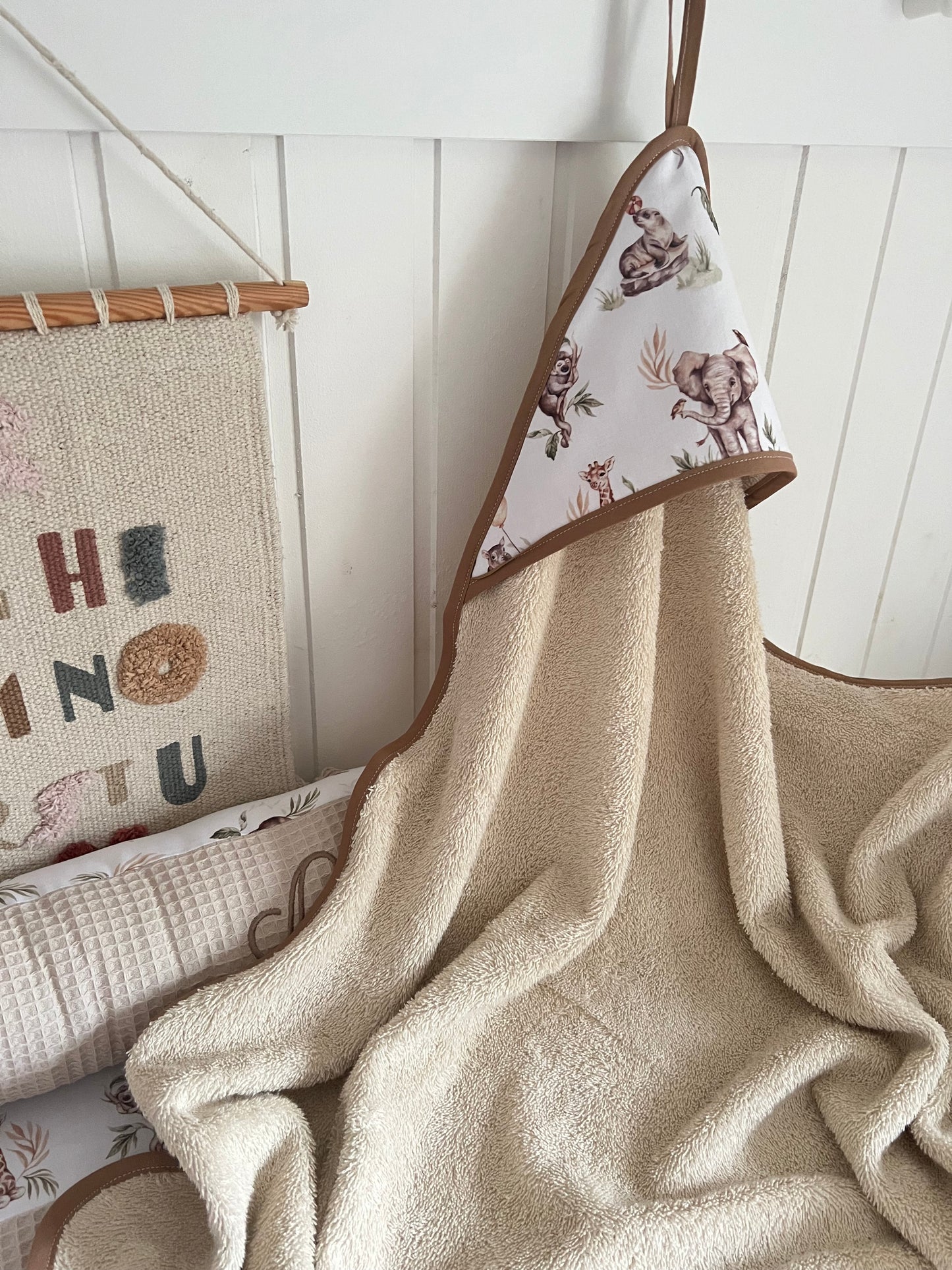 Kapuzenhandtuch  "Zoo"