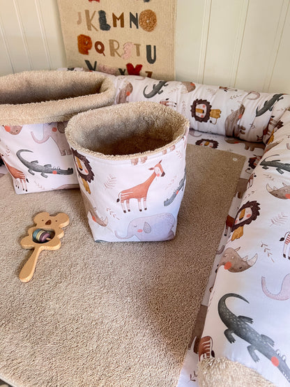 Wickelauflage Set "Afrika+Frottee hellbeige“